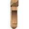Ekena Millwork Westlake Arts and Crafts Smooth Bracket w/ Offset Brace, Western Red Cedar, 7 1/2"W x 30"D x 30"H BKT0806X30X30WTL03SWR - alternate 2
